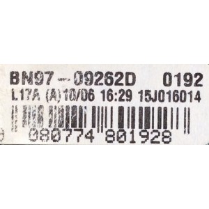 MAIN ORIGINAL PARA TV SAMSUNG /NUMERO DE PARTE  BN94-08833A / BN41-02307B / BN97-09262D / PANEL CY-GJ050BGNV4H / DISPLAY V500HK3-PS1 REV. C1 / MODELOS UN50J5300 / UN50J5300AF / UN50J5300AFXZX / UN50J5300AFXZX IH02